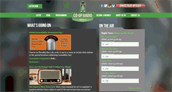 Desktop Screenshot of coopradio.org